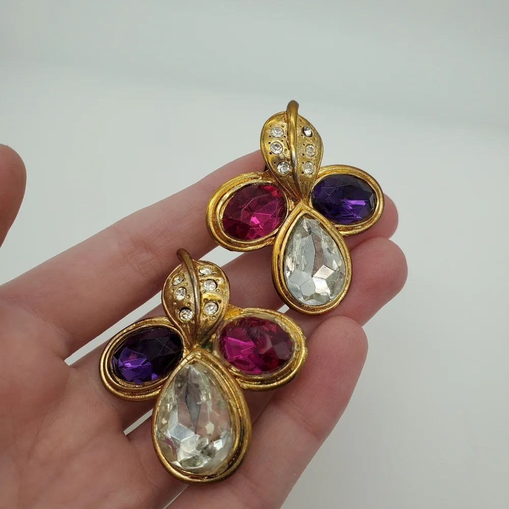Clip on earrings - Picture 2 of 4
